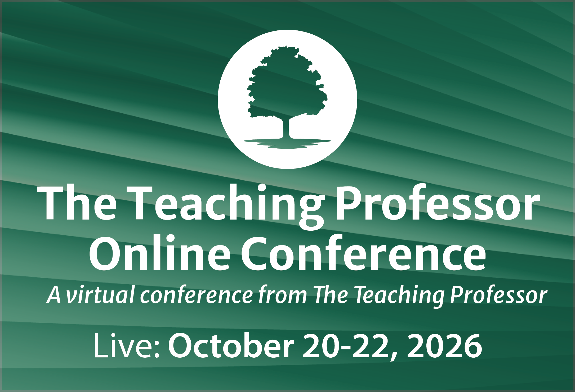 The Teaching Professor Online Conference 2026 Ad
